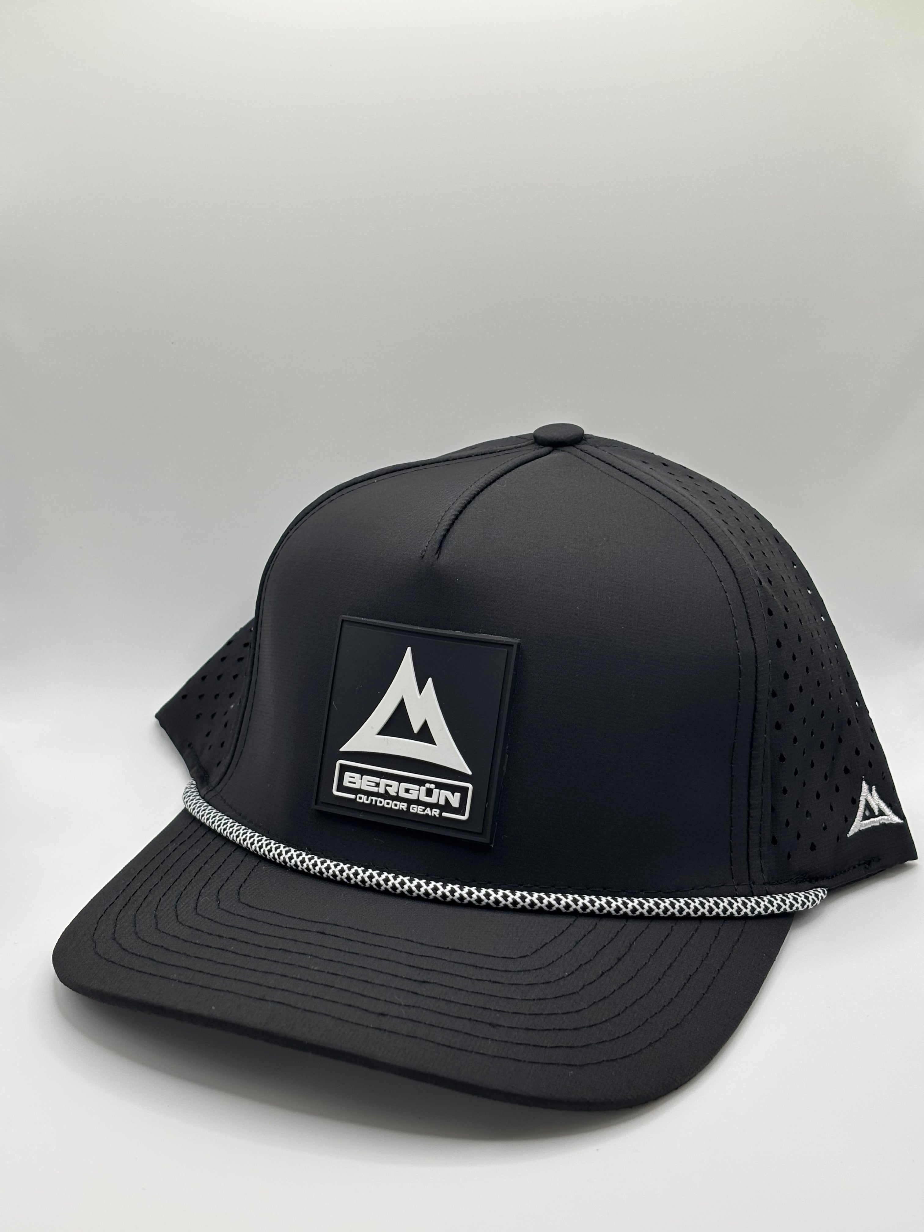 Black Bergün Signatue logo hat